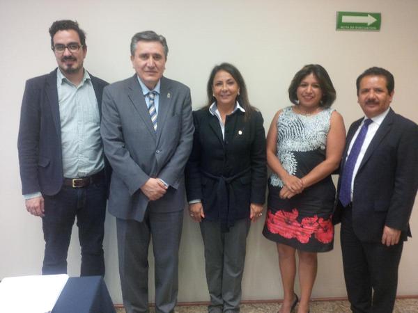 Diputadas Graciela Saldaña y Roxana Luna en la CNDH para pedir medidas cautelares y de protección contra gobernadores de Quintana Roo y Puebla.