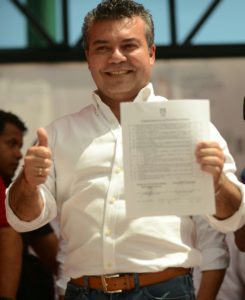 Mauricio Góngora, ex Alcalde de Solidaridad.