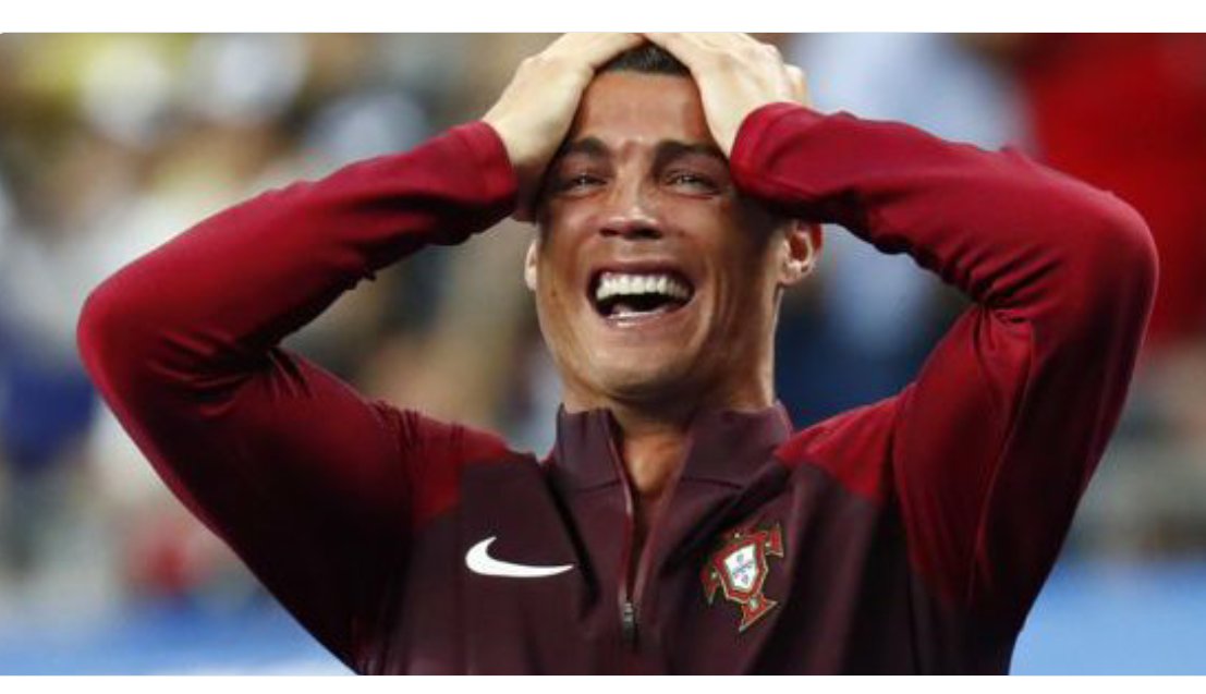 Cristiano Ronaldo ante el el primer triunfo de Portugal en la Eurocopa.