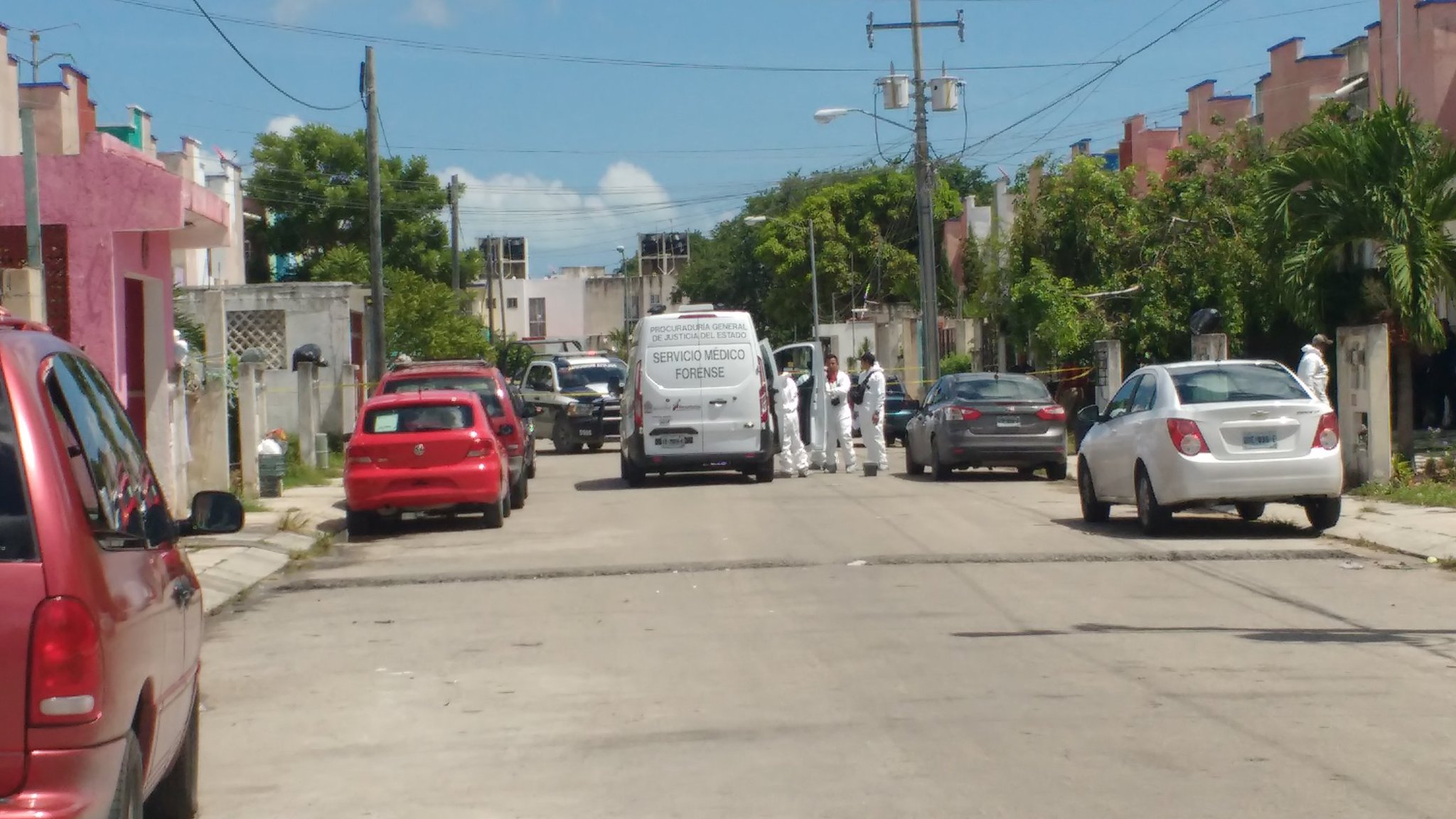Asesinato en el Fraccionamiento Los Héroes de la Región 251 de Cancún.