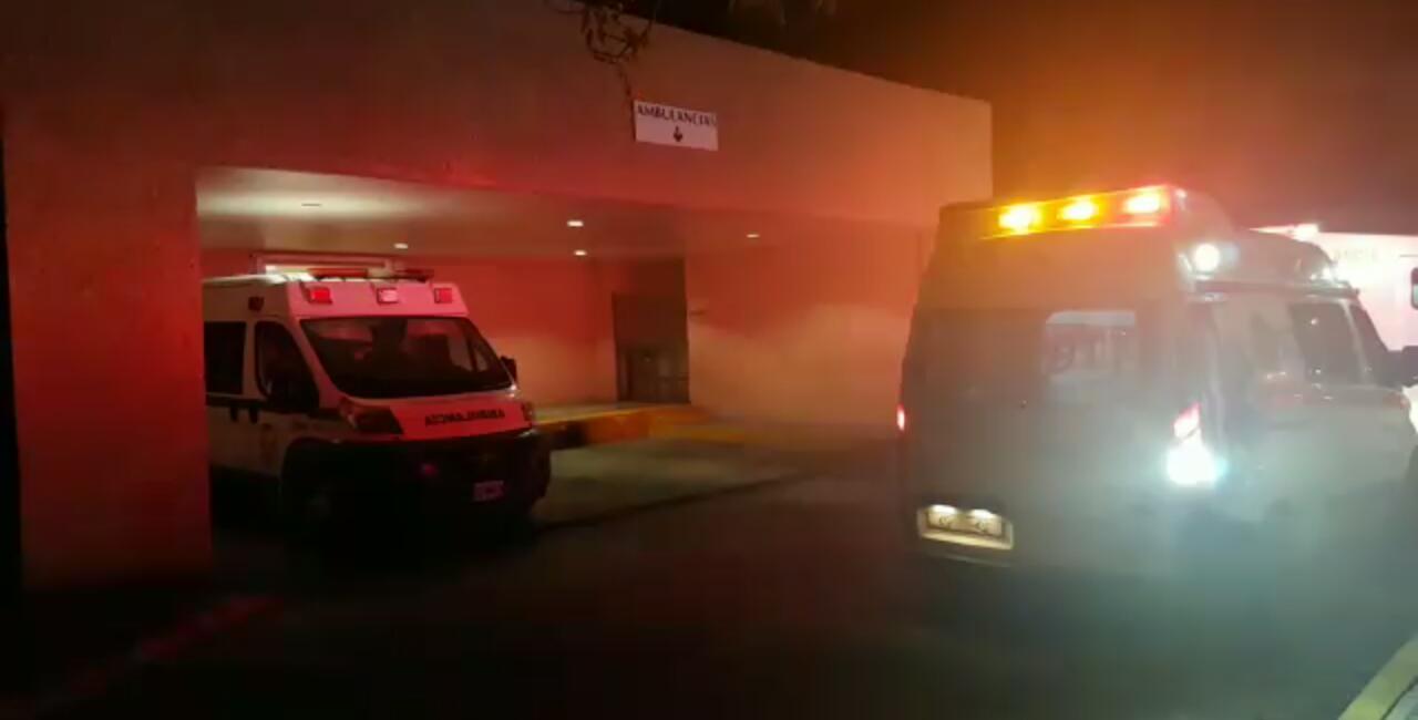 IMSS de la Cobá, a donde llevaron a uno de los heridos la noche del domingo en la Zona Hotelera de Cancún.