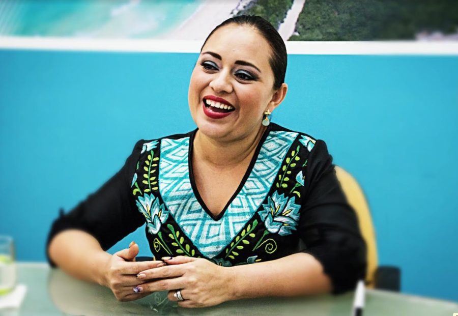 Perla Tun, Alcaldesa de Cozumel.