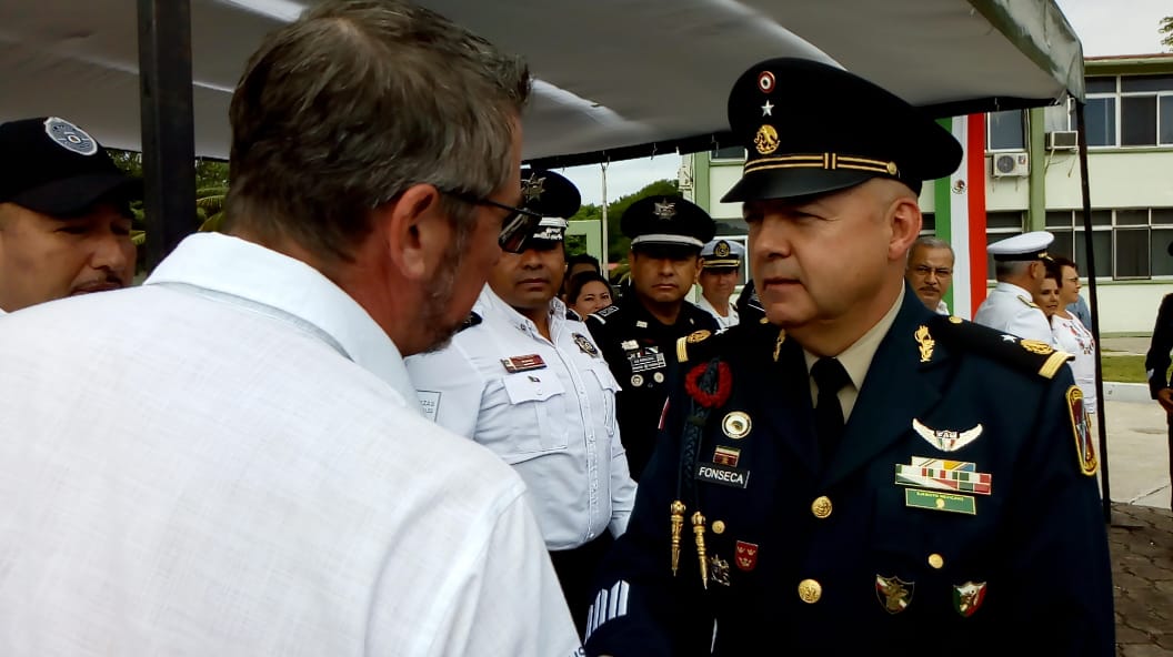 Asume Horacio Flores Fonseca el mando de la Guarnición Militar de Cancún -  Noticaribe