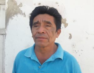 Marcelino Piña Uc, comisariado ejidal.