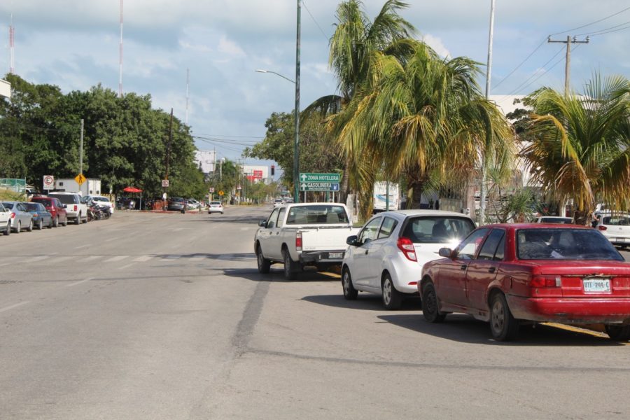 Sin estacionamientos las inmediaciones de Seguridad Pública, Fiscalía y Tránsito municipal de Cancún