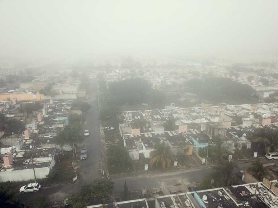 neblina en Cancún