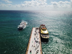 Muelle de Playa del Carmen.