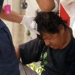 Indigente de Chetumal sufre accidente y es trasladado al Hospital General