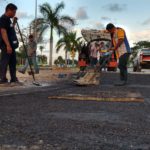 Concluyen labores de reparación en socavón de Arco Vial en Playa del Carmen