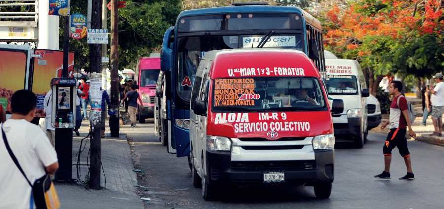 Por órdenes de Tránsito Municipal, camiones y combis regresaron a ...