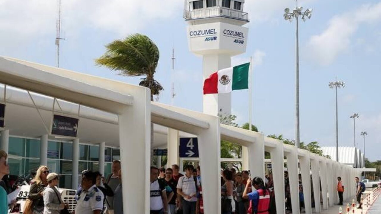 Registró el Aeropuerto de Cozumel disminución de usuarios extranjeros y  nacionales durante noviembre - Noticaribe