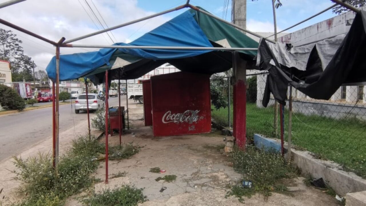 En abandono, los puestos de comida ambulantes en José María Morelos |  Noticaribe