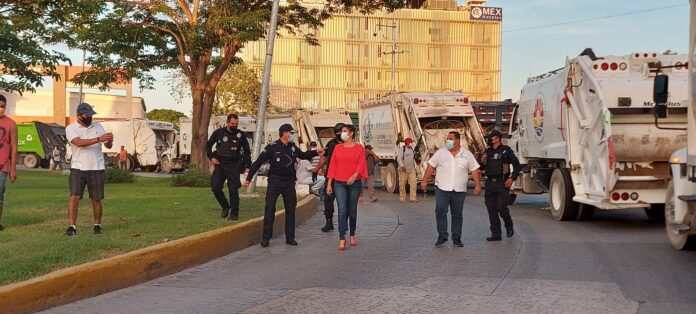 Desalojo en Cancún