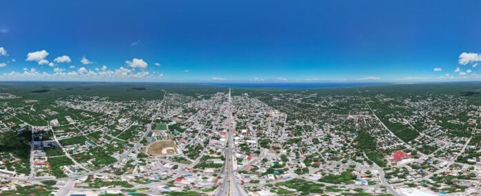 Vista panorámica de Tulum