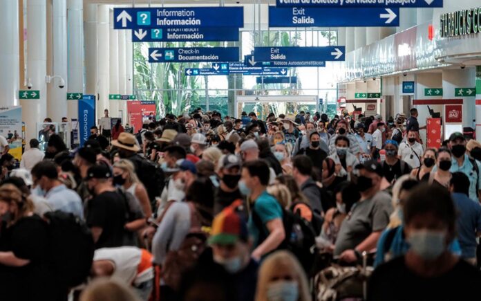 Aeropuerto de Cancun programa 415 operaciones