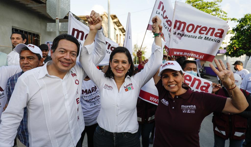ELECCIÓN 2022 | Mara y Estefanía son garantía de triunfo, asegura Mario  Delgado al convocar al voto masivo el 5 de junio - Noticaribe