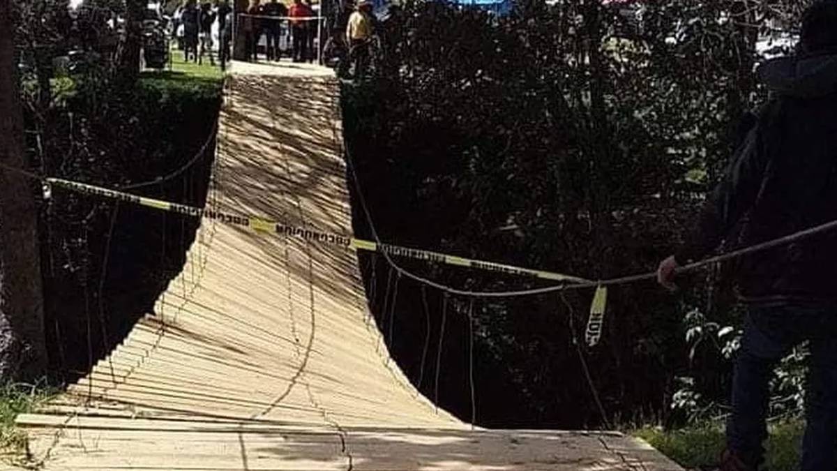 VIDEO | Colapsa puente colgante en San Cristóbal de las Casas; reportan  turistas con lesiones leves - Noticaribe