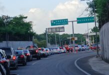 Cierre fronterizo provoca congestionamiento vial en la Zona Libre de Belice