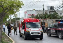 Brutal choque deja a niño de un año con fractura de cráneo en Cancún; otras dos personas también resultan con lesiones