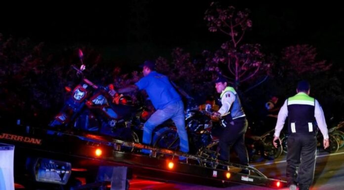Detienen a 91 personas y aseguran 104 motocicletas en operativo contra ‘rodada’ en Cancún
