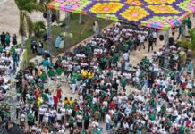 Vive Quintana Roo ‘fiebre futbolera’ previo al partido México vs. Ecuador