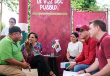 Encabeza Mara Lezama audiencia pública “La Voz del Pueblo” en Puerto Morelos; atendidas más de 660 personas