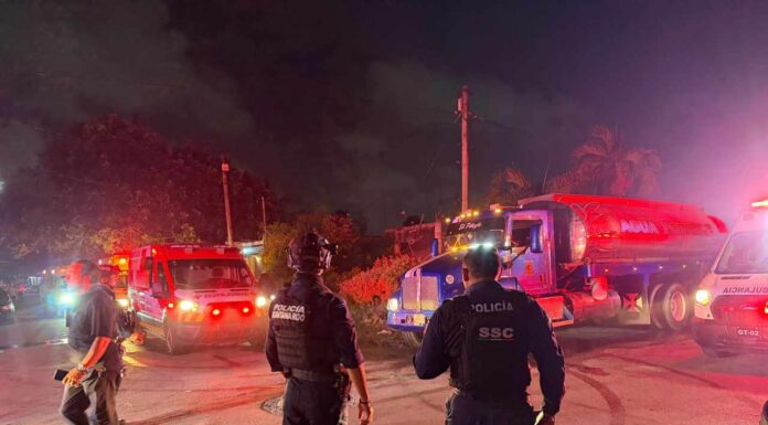 TRÁGICA NOCHE EN CANCÚN: Explosión deja a un joven sin vida y múltiples lesionados en la Región 219
