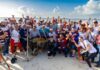 LE ECHAN MONTÓN: Más de 2 mil personas acompañan a Estefanía Mercado en mega brigada de limpieza de playas para hacer frente al sargazo