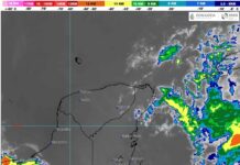 PRONÓSTICO DEL TIEMPO: Podrían presentarse lluvias fuertes en domingo de padres en Quintana Roo