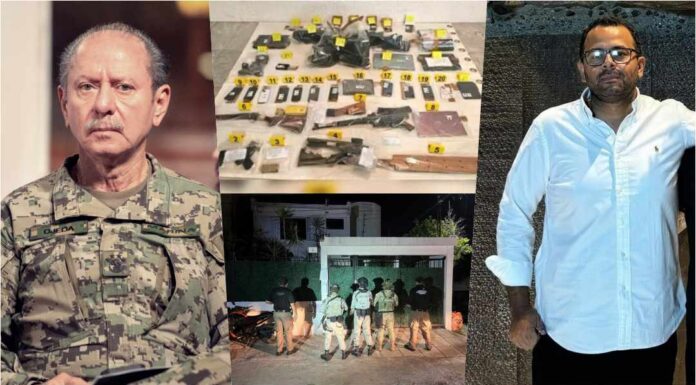 LE APARECE OTRO ‘SOBRINO INCÓMODO’ A EX SECRETARIO DE MARINA: Vinculan inmueble propiedad de familiar de Rafael Ojeda Durán con cateo contra grupo criminal en Cancún