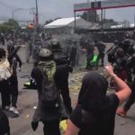 Choques entre manifestantes y policías marcan jornada previa a la inauguración del Mundial 2026