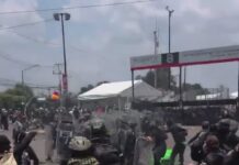Choques entre manifestantes y policías marcan jornada previa a la inauguración del Mundial 2026