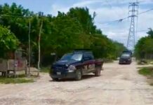 OPERATIVO EN LAS TORRES: Agresión a Policía de Investigación en zona de invasión de Playa del Carmen termina con dos detenidos