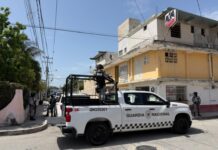 Catean fuerzas federales domicilio en la Supermanzana 75 de Cancún
