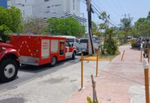 Sofocan conato de incendio en el edificio del SAT en Cancún