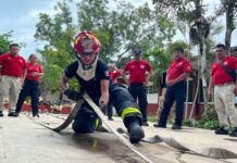 FORTALECEN COORDINACIÓN ENTRE CORPORACIONES: Bomberos de Playa del Carmen imparten capacitación especializada a colegas de Othón P. Blanco, Bacalar, Carrillo Puerto y José María Morelos