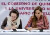 Firman Mara Lezama y Xóchitl Herrera convenio que crea la Universidad Rosario Castellanos en Playa del Carmen y Chetumal