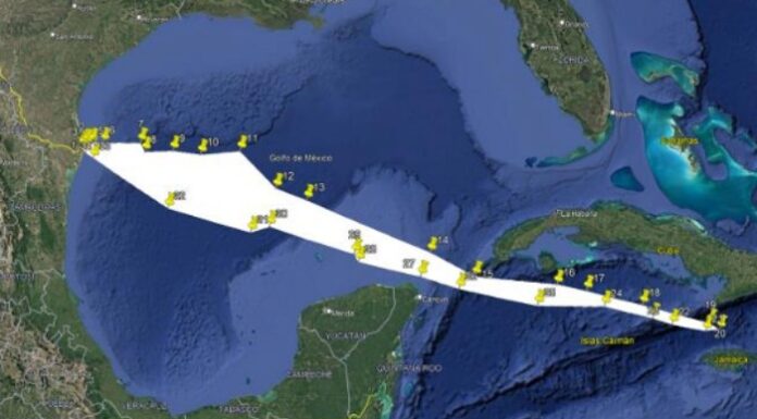 Emiten aviso náutico para Quintana Roo por lanzamiento de cohete de la empresa SpaceX