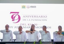 Reconoce Mara Lezama a José María Morelos como pilar del desarrollo agrícola y cultural de Quintana Roo en su 79 aniversario