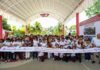 Entrega Mara Lezama nuevo domo en Huay-Pix y fortalece infraestructura educativa para telesecundaria y telebachillerato