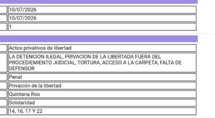 Revelan otro caso de posible detención ilegal por elementos de Seguridad Ciudadana de Playa del Carmen