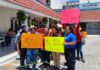 Se manifiestan trabajadores de empresas que surten a cadenas de tiendas; denuncian irregularidades y demandan respeto a su labor