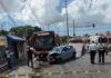 Choque de camión carro en Cancún deja seis personas lesionadas