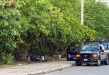 Localizan un cadáver encobijado cerca del deportivo Candelario Lira de Cancún