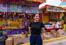 Estefanía Mercado invita a las familias a disfrutar la Feria de la Virgen del Carmen 2026 con juegos mecánicos gratuitos