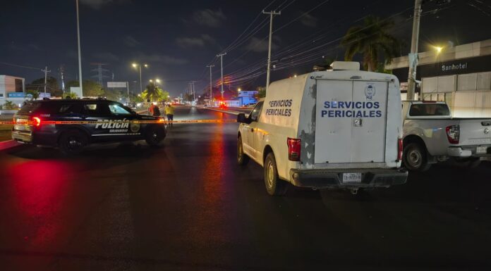 TRÁGICA IMPRUDENCIA: Muere trabajador tras ser atropellado mientras cruzaba el bulevar en Playa del Carmen
