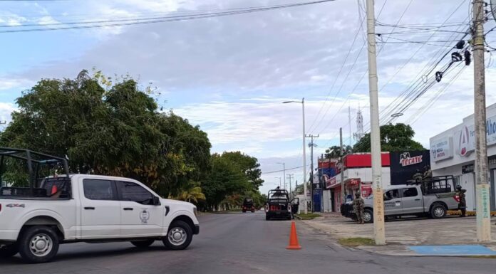 OPERATIVO EN BACALAR: Asegura Ejército dos camionetas blindadas con droga en la comunidad de Huatusco; sospechosos logran escapar