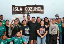 Respalda Renán Sánchez Tajonar a más de 60 maestros de Cozumel que representarán a la isla en Chetumal